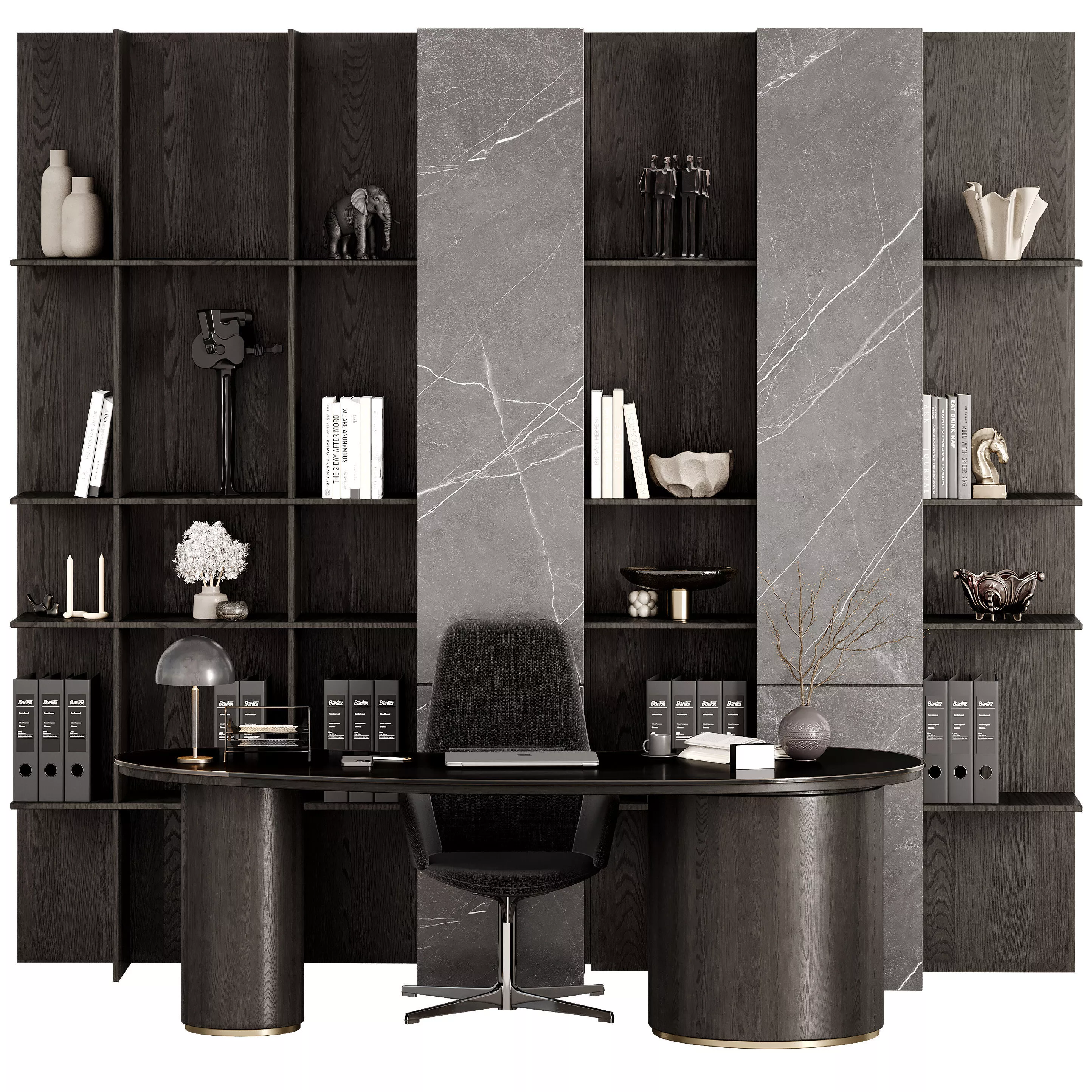 Boss Desk - Office Furniture 59 3D model