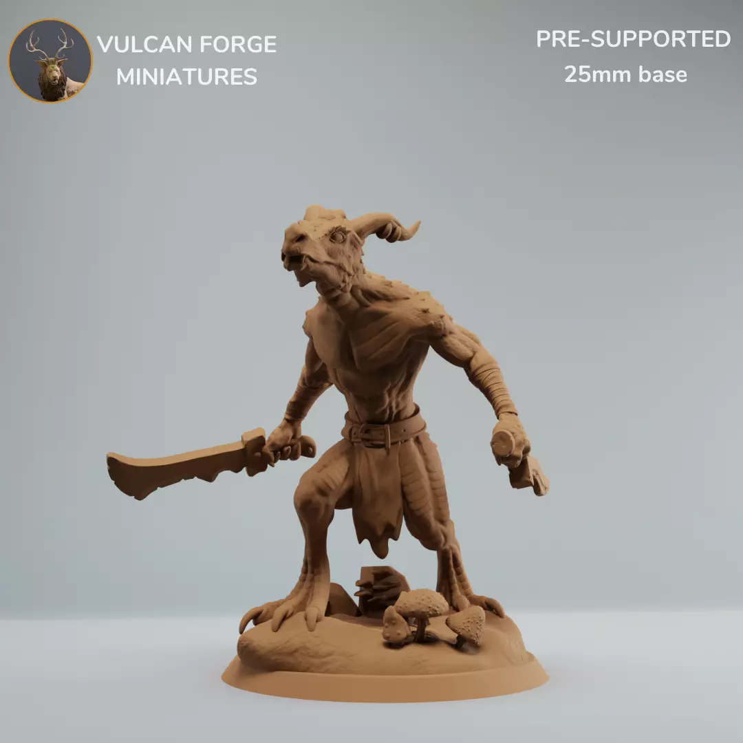 Kobold warrior 3D print model