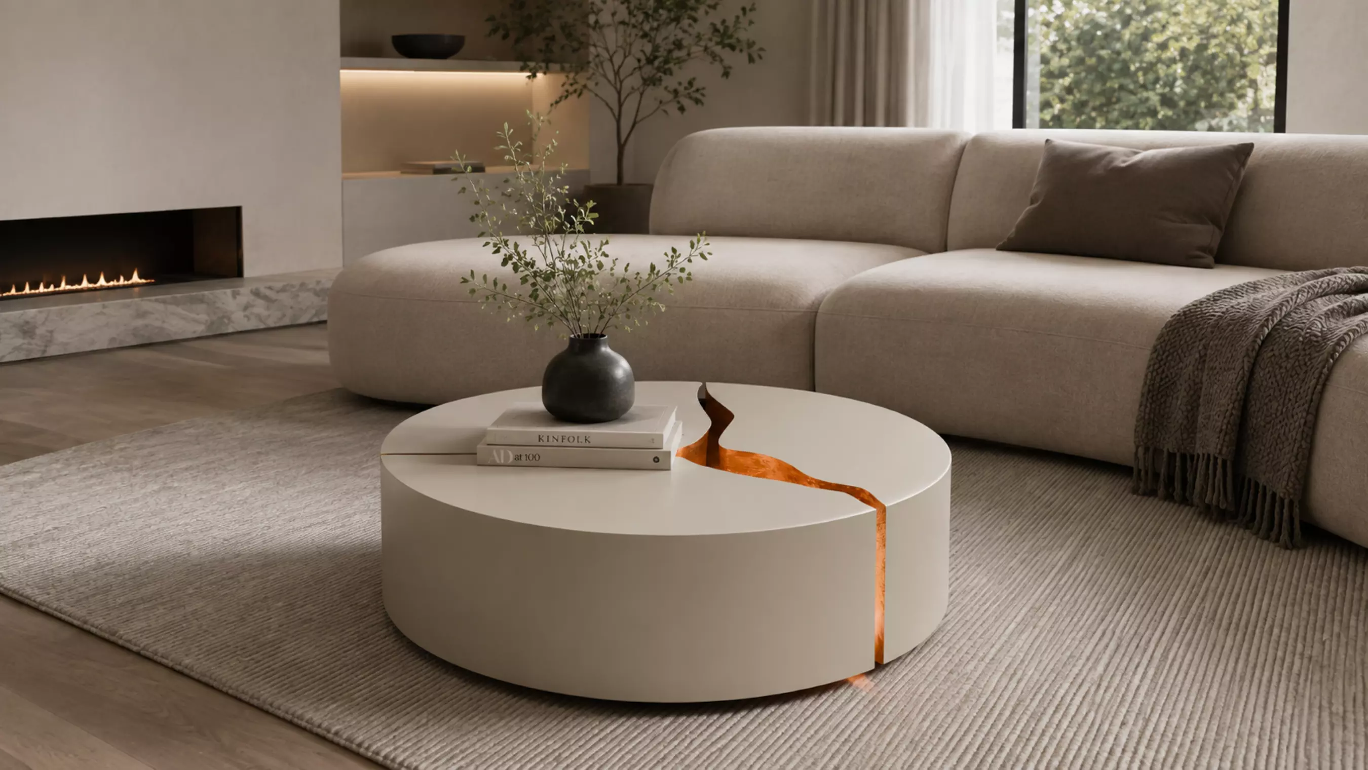 Original hard coffee table Free 3D model