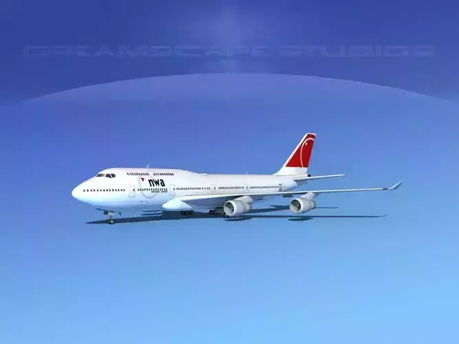Boeing 747-400 Northwest Airlines 2
