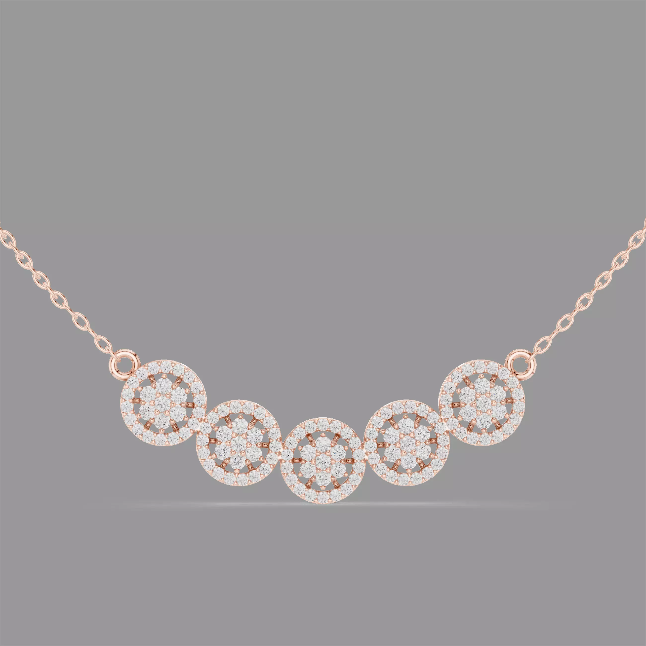 Diamond Necklace 3D print model