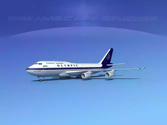 Boeing 747-400 Olympic Air