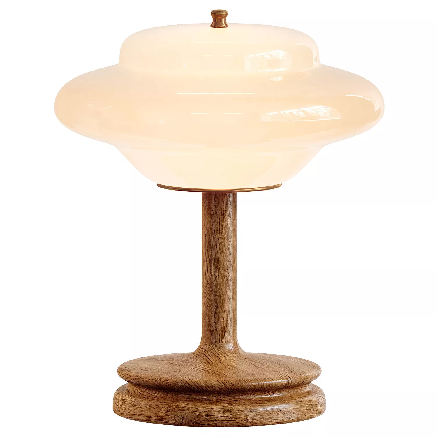 CORDLES GLASS TABLE LAMP By ZARAHOME 3D model