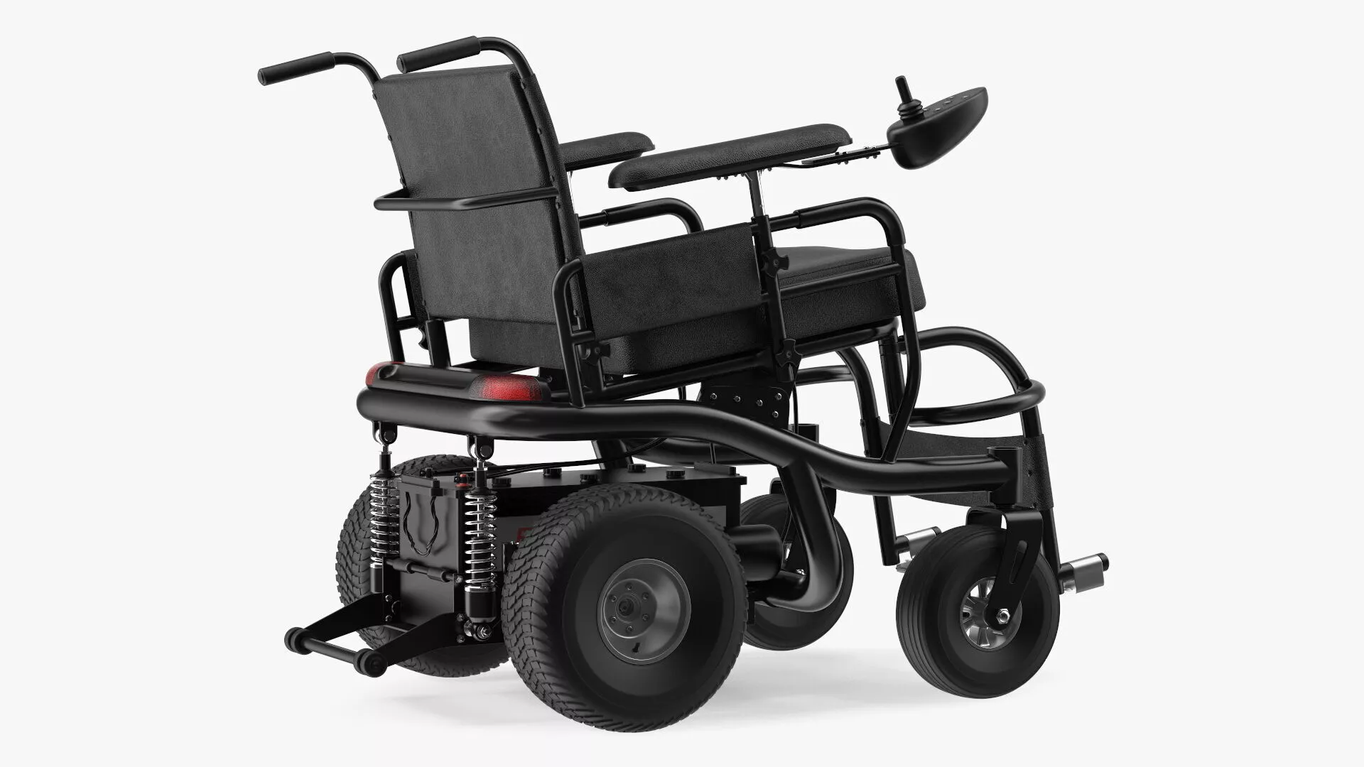 Electric Powered Wheelchair Rigged for Maya 3D model