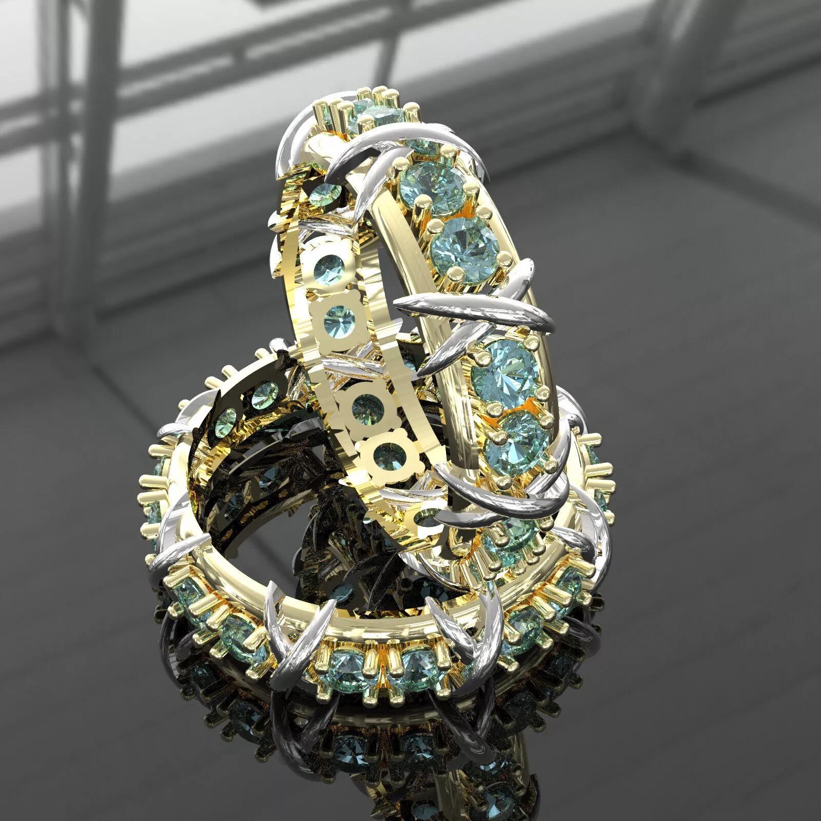 premium quality ring 3D print model