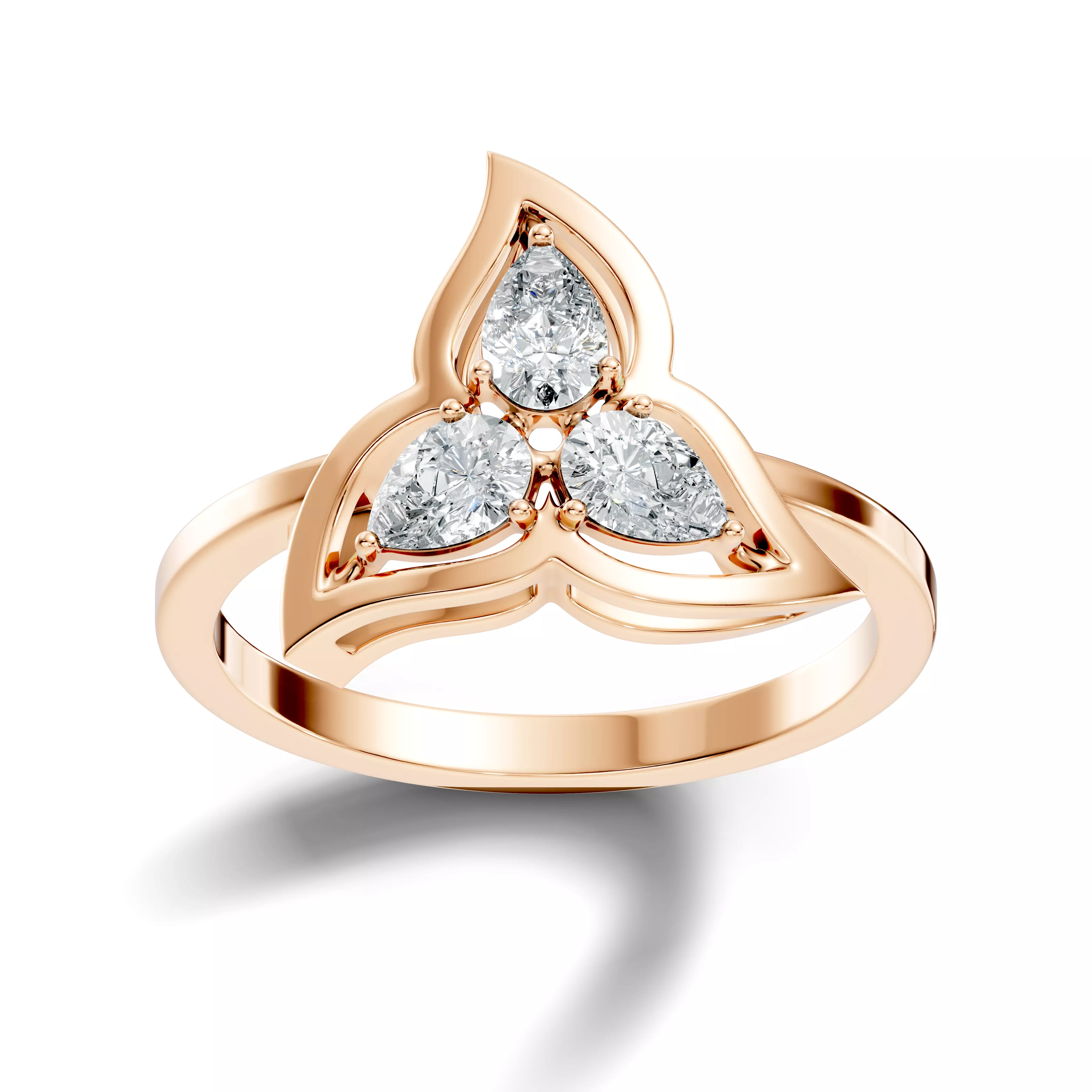 Italian Diamond Ring 3D print model