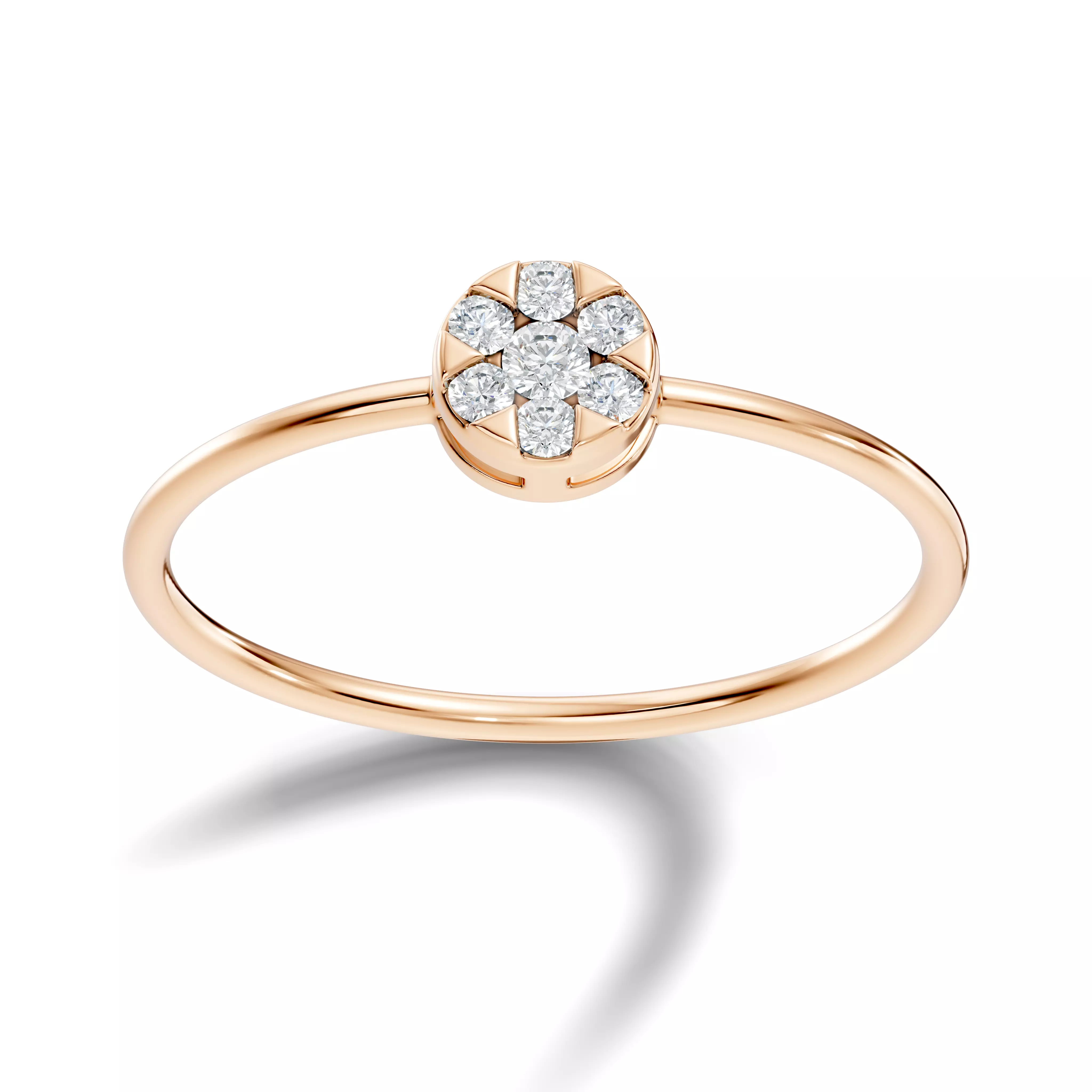 Italian Diamond Ring 3D print model