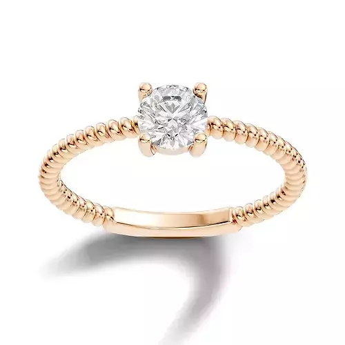 Italian Diamond Ring 