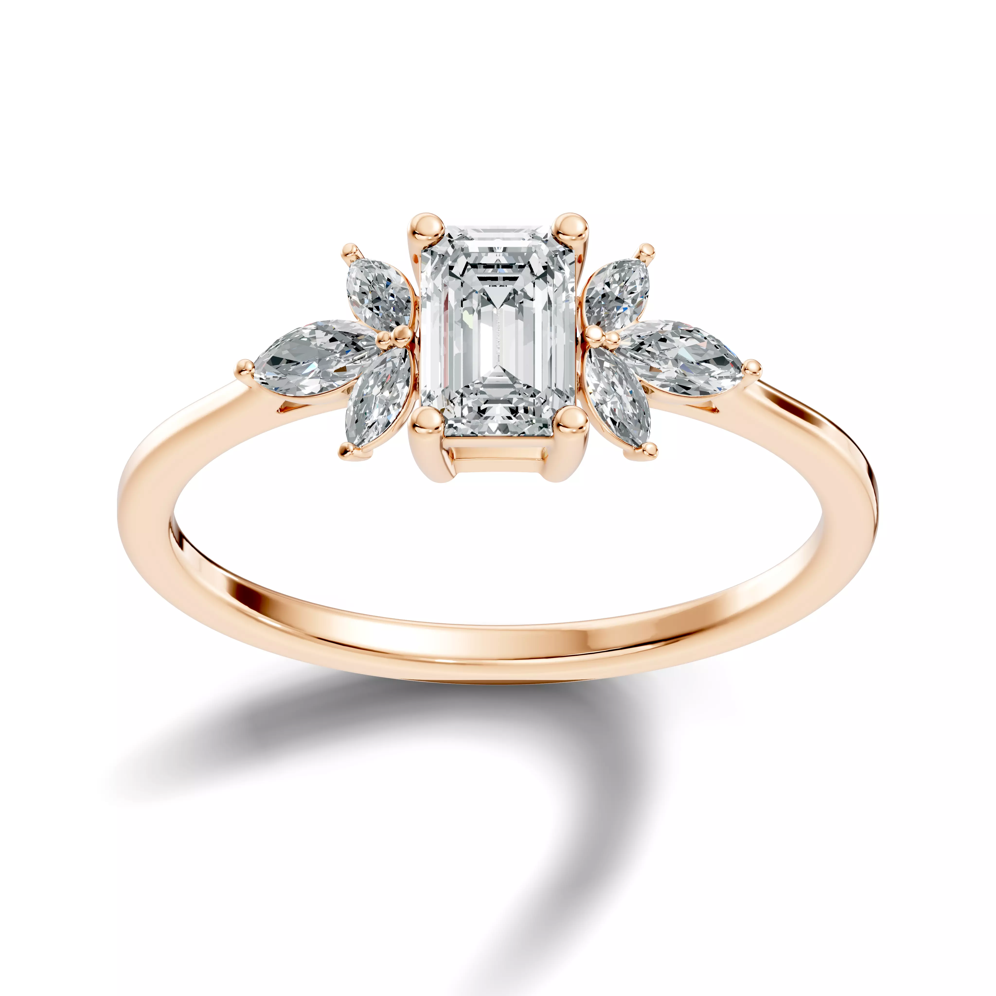 Italian Diamond Ring 3D print model
