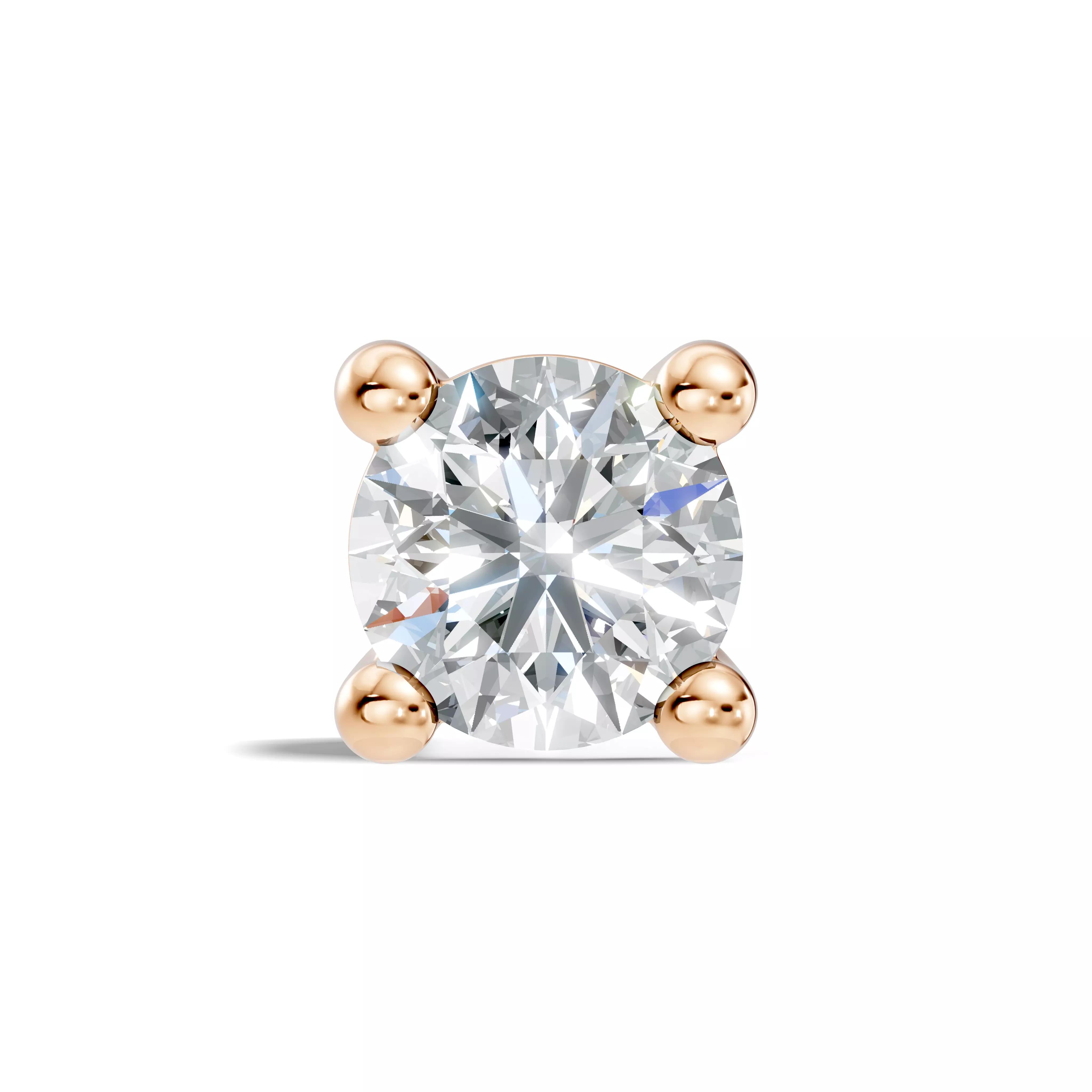 Diamond Nose Pin 3D print model