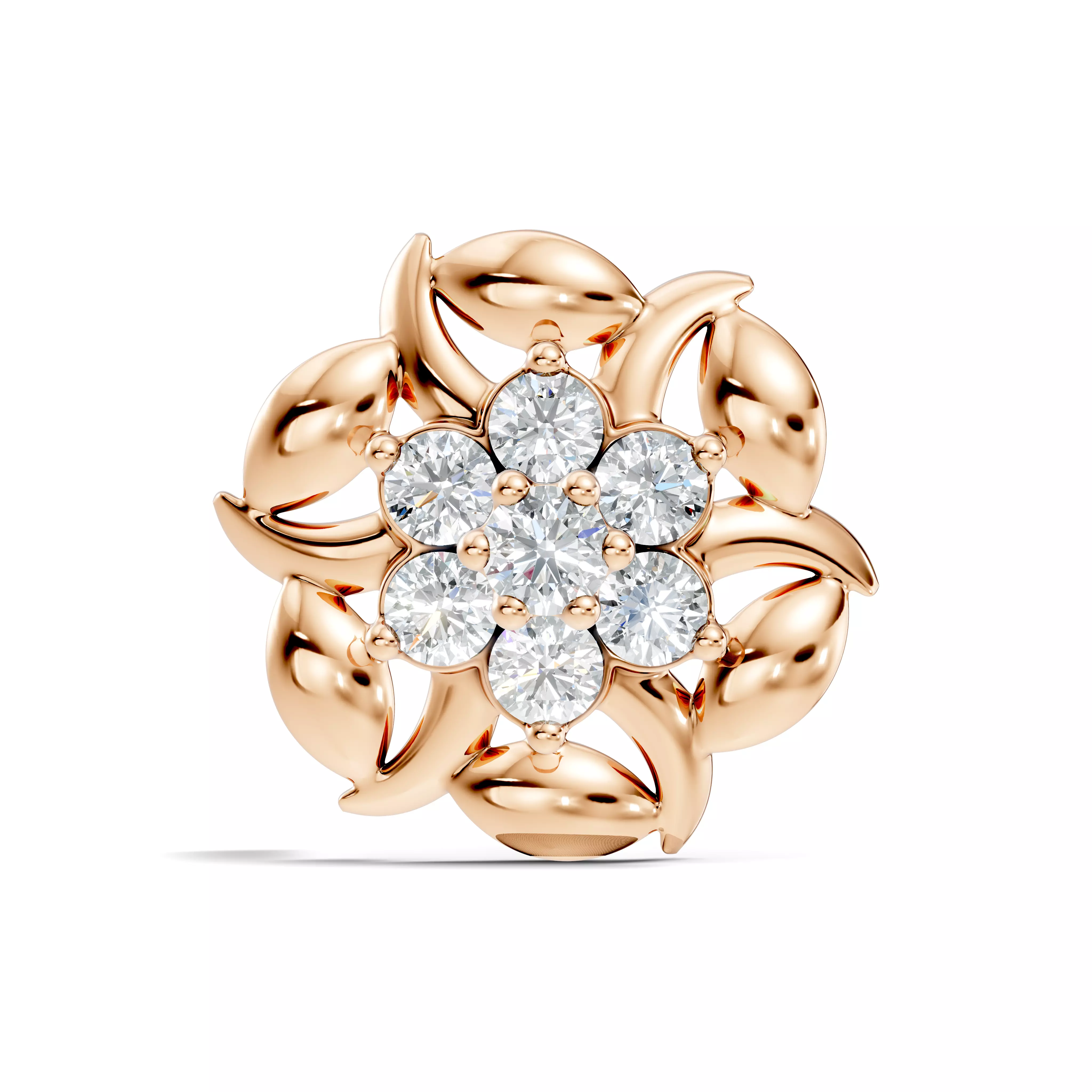 Diamond Nose Pin 3D print model