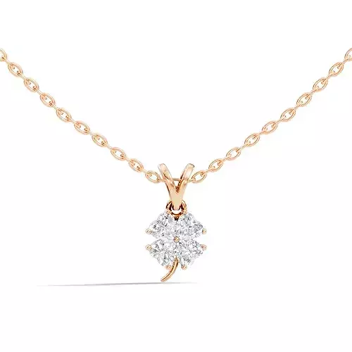 Heart Solitaire Pendant 