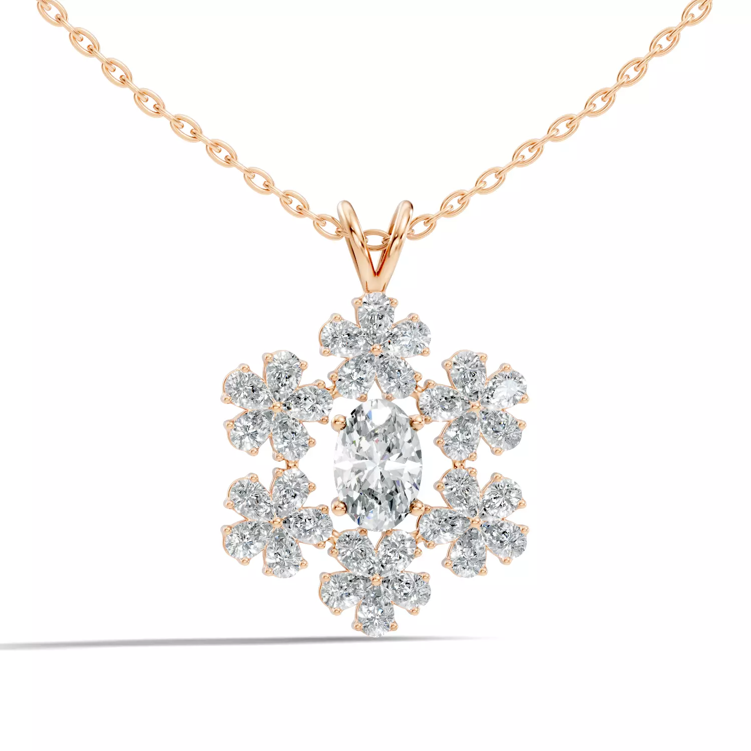 Diamond Pendant 3D print model