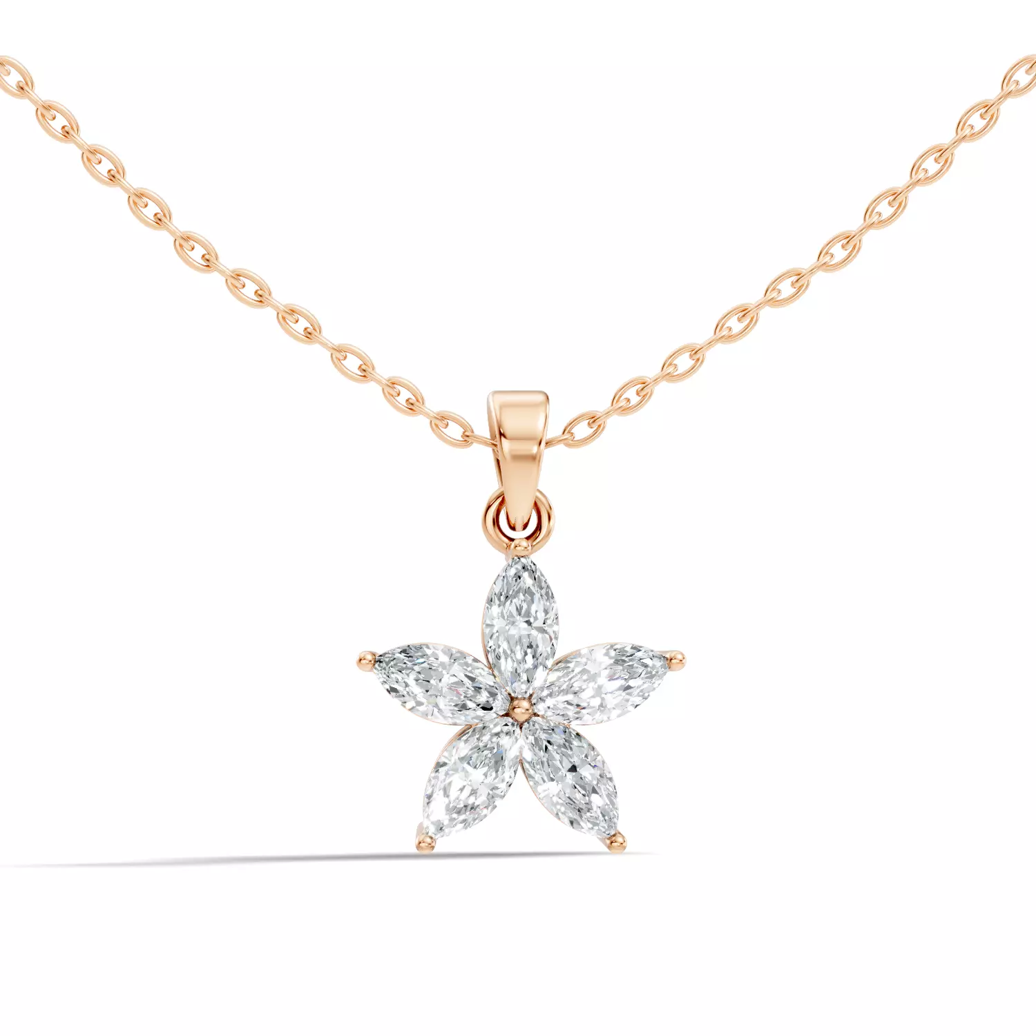 Pear Solitaire Pendant 3D print model