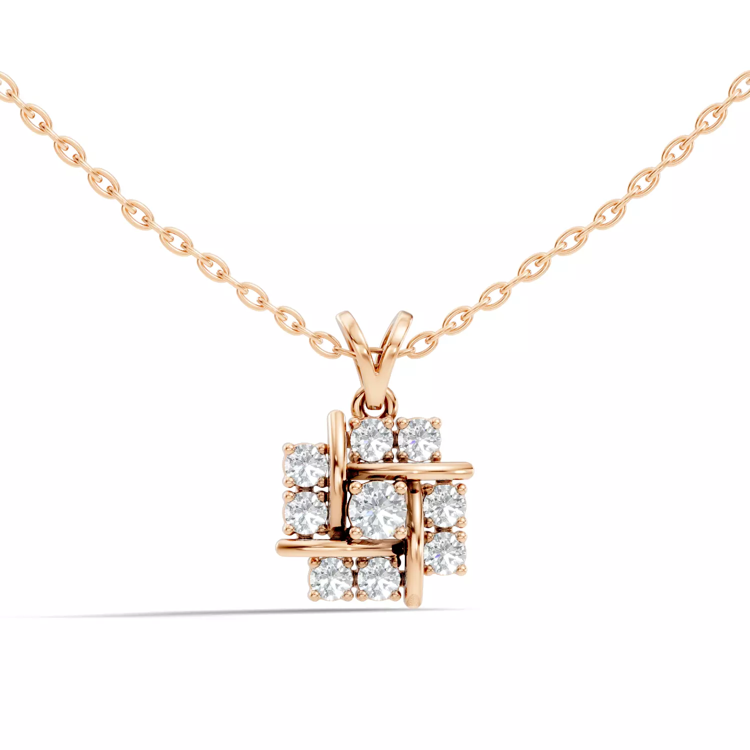 Diamond Pendant 3D print model
