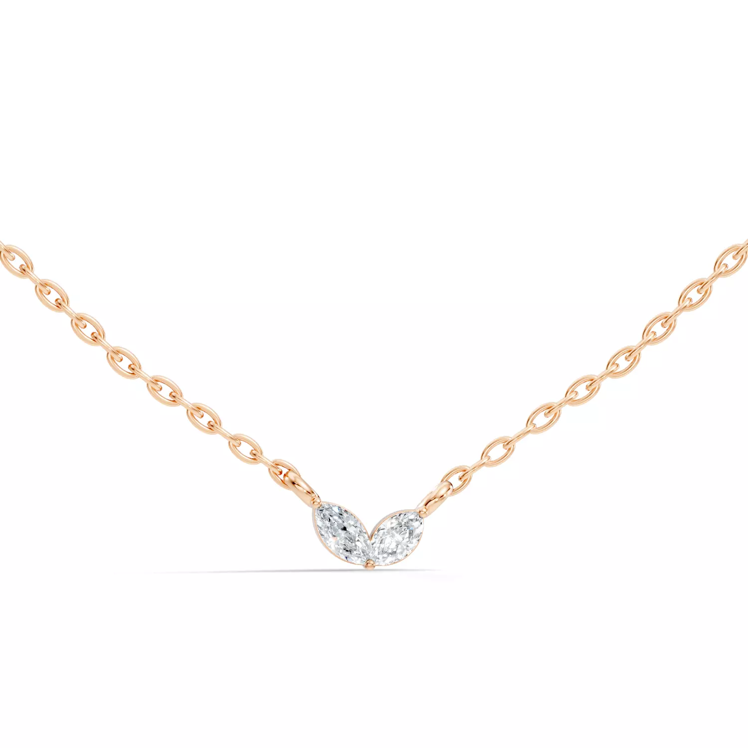 Marquise Solitaire Pendant 3D print model