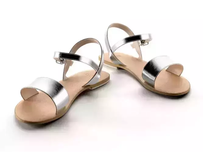 Flight Wide Fit Leather Sandals