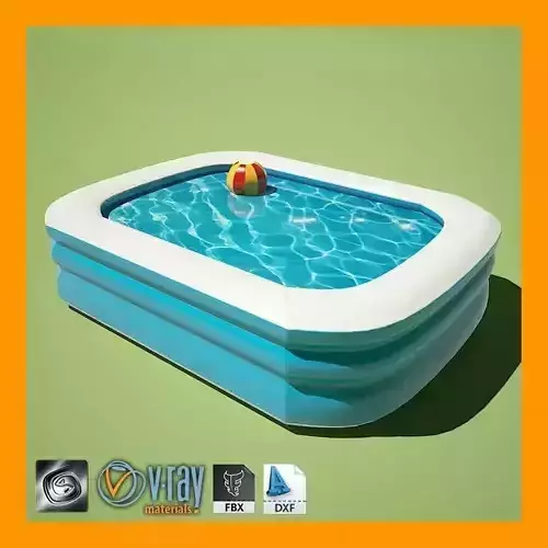 Kiddie Pool 1 3D model