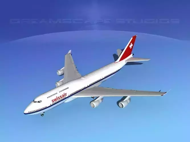 Boeing 747-400 Swissair
