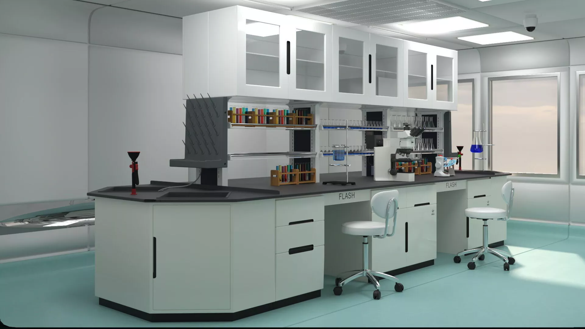 Hospital Laboratory 3D model