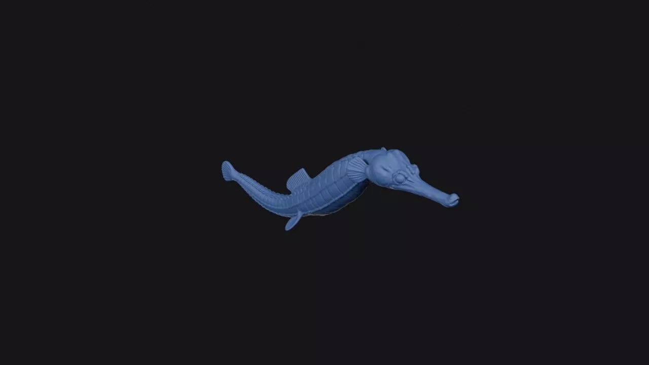Greater Pipefish 3D print model