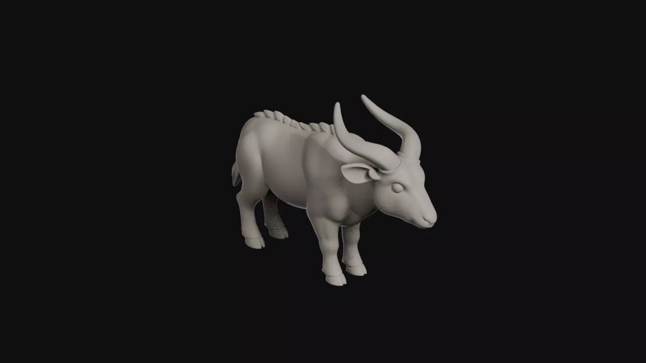 Cartoon Bongo 3D print model