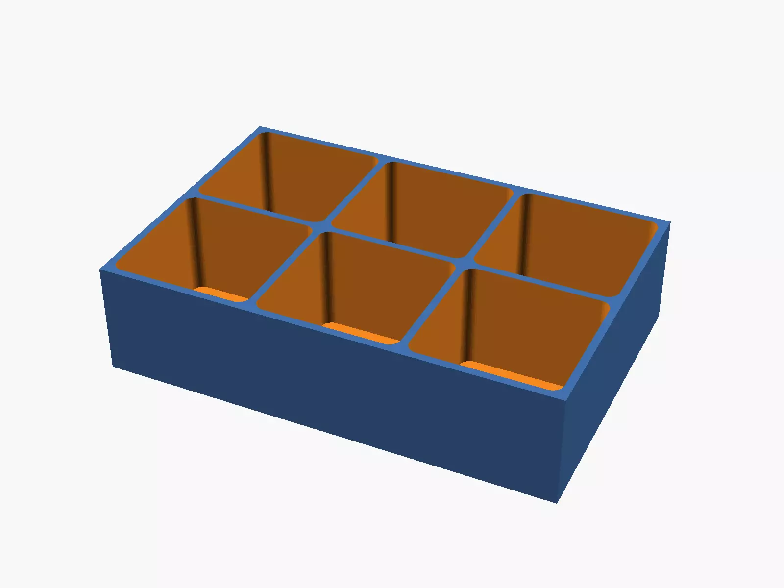 Parametric Drawer Organizer Tray 3D print model