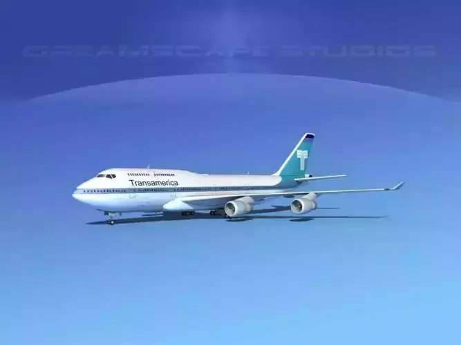 Boeing 747-400 TransAmerica