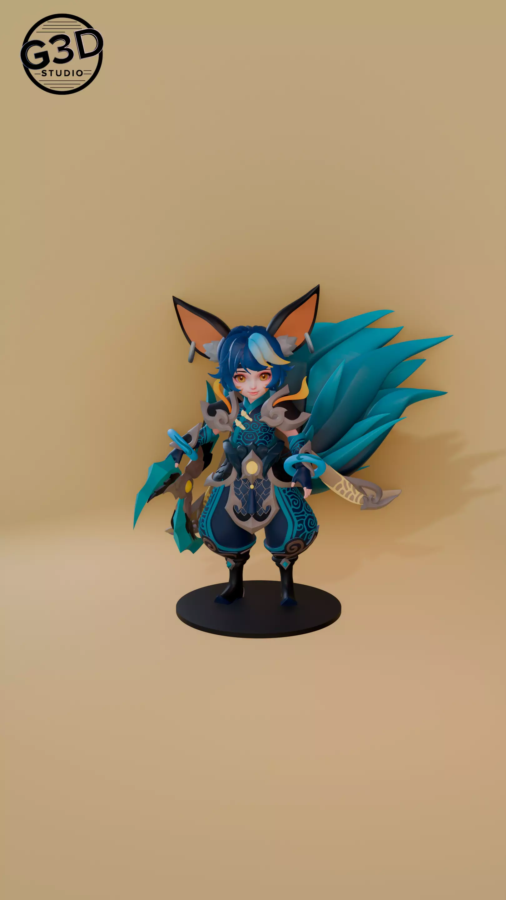 Nana Aqua Pura MLBB 3D print model