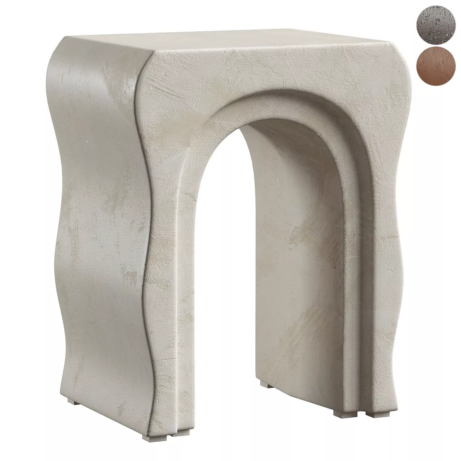 Bixby Outdoor Side Table 3D model