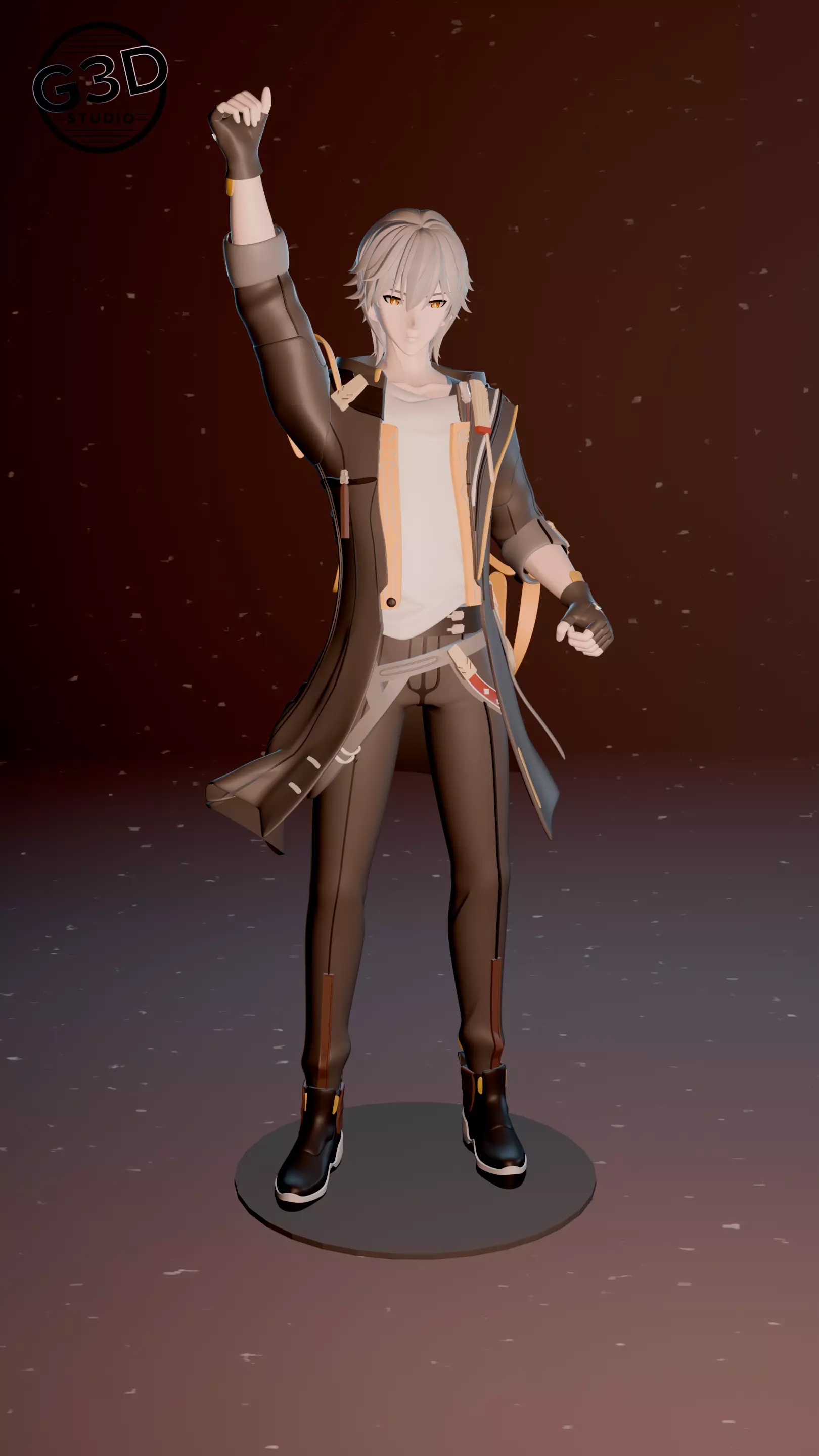 Caelus Honkai Star Rail 3D print model