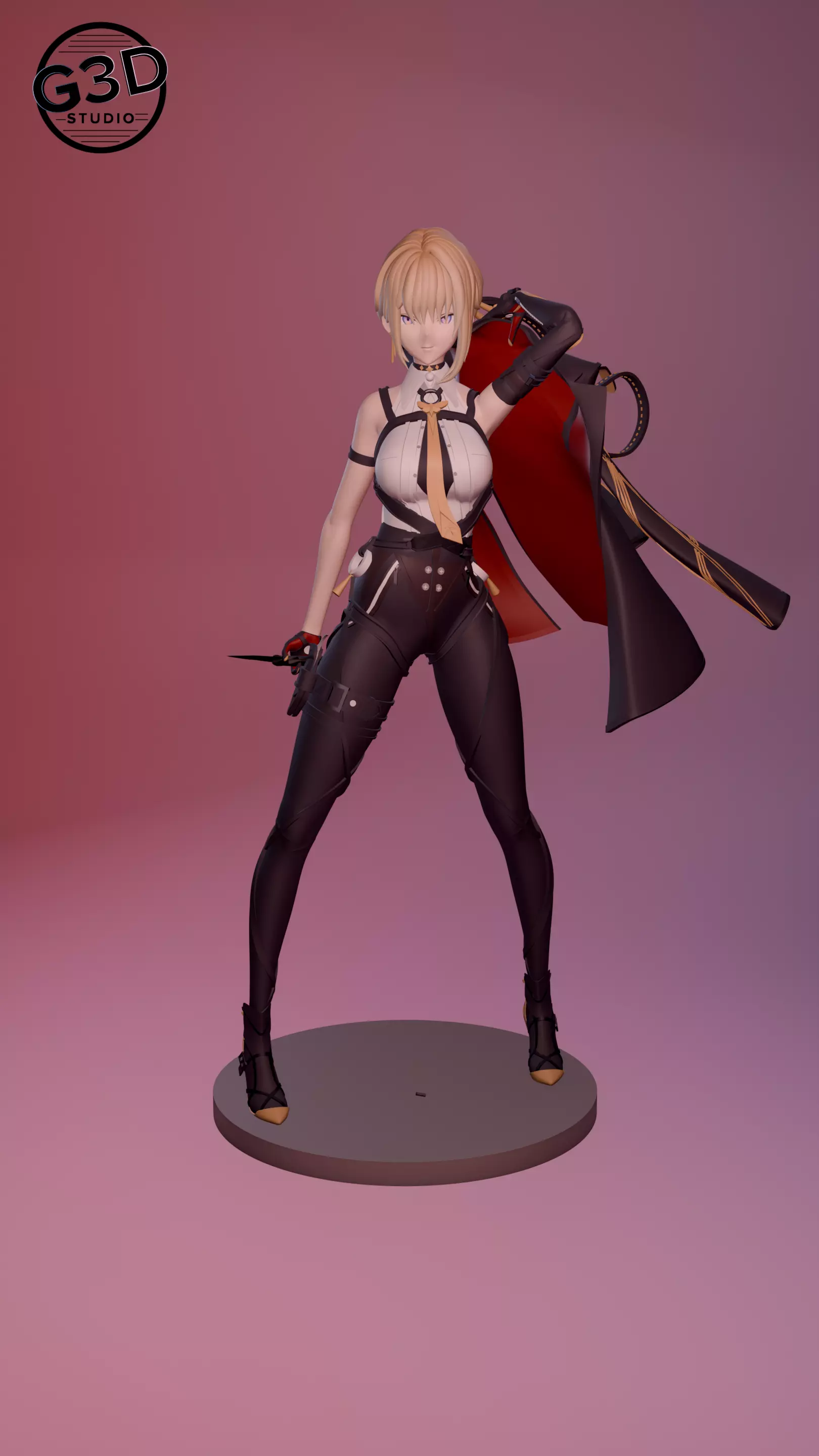 Evelyn Zenless Zone Zero 3D print model