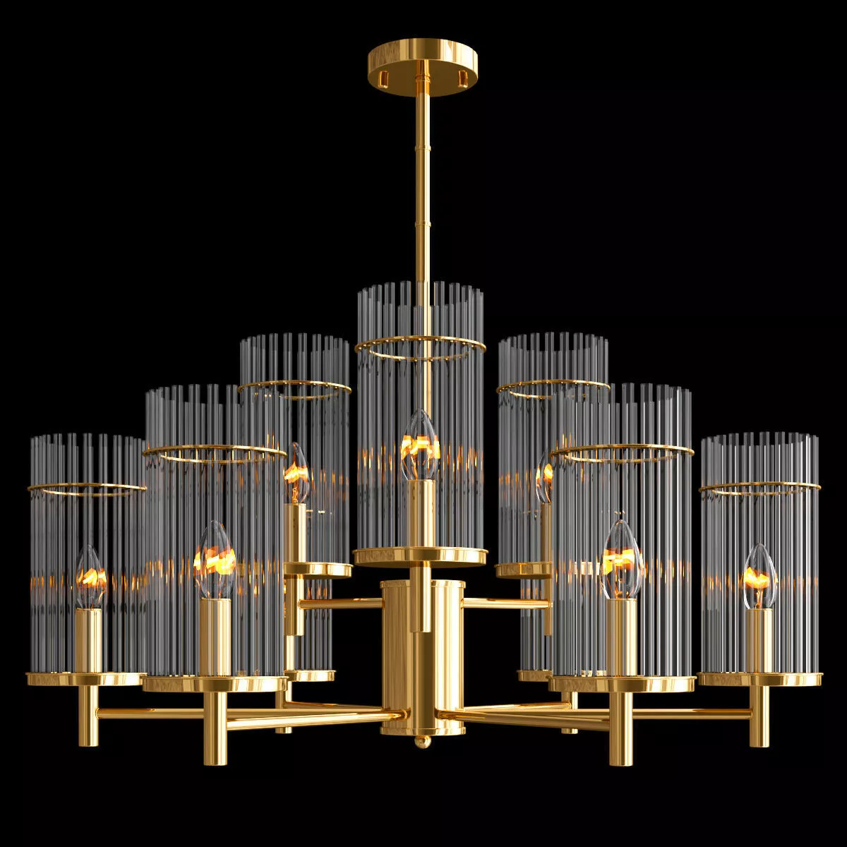 ODEON FORMIA CHANDELIER 3D model