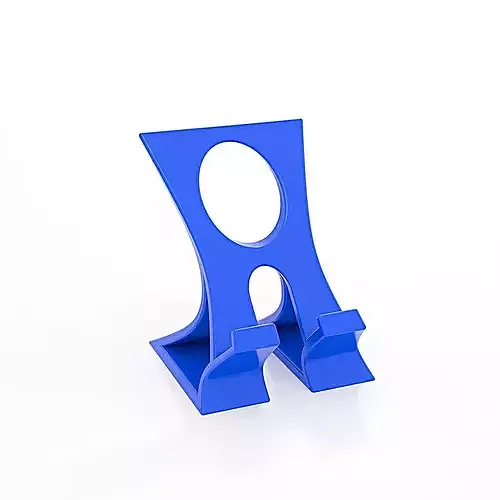 Phone Stand Model 1 Rounded Slot Cable Clip