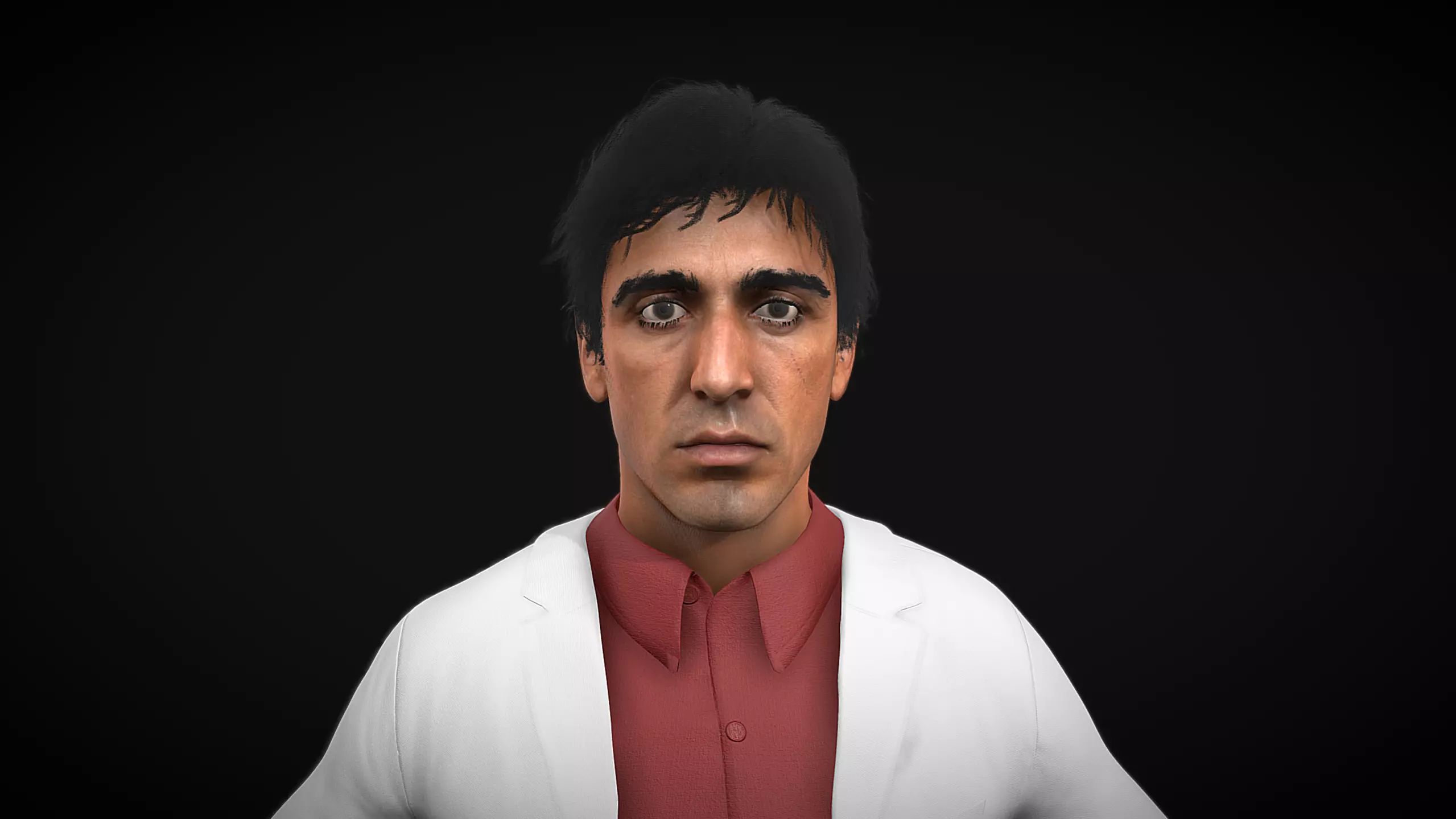 Tony Montana Scarface 3D model