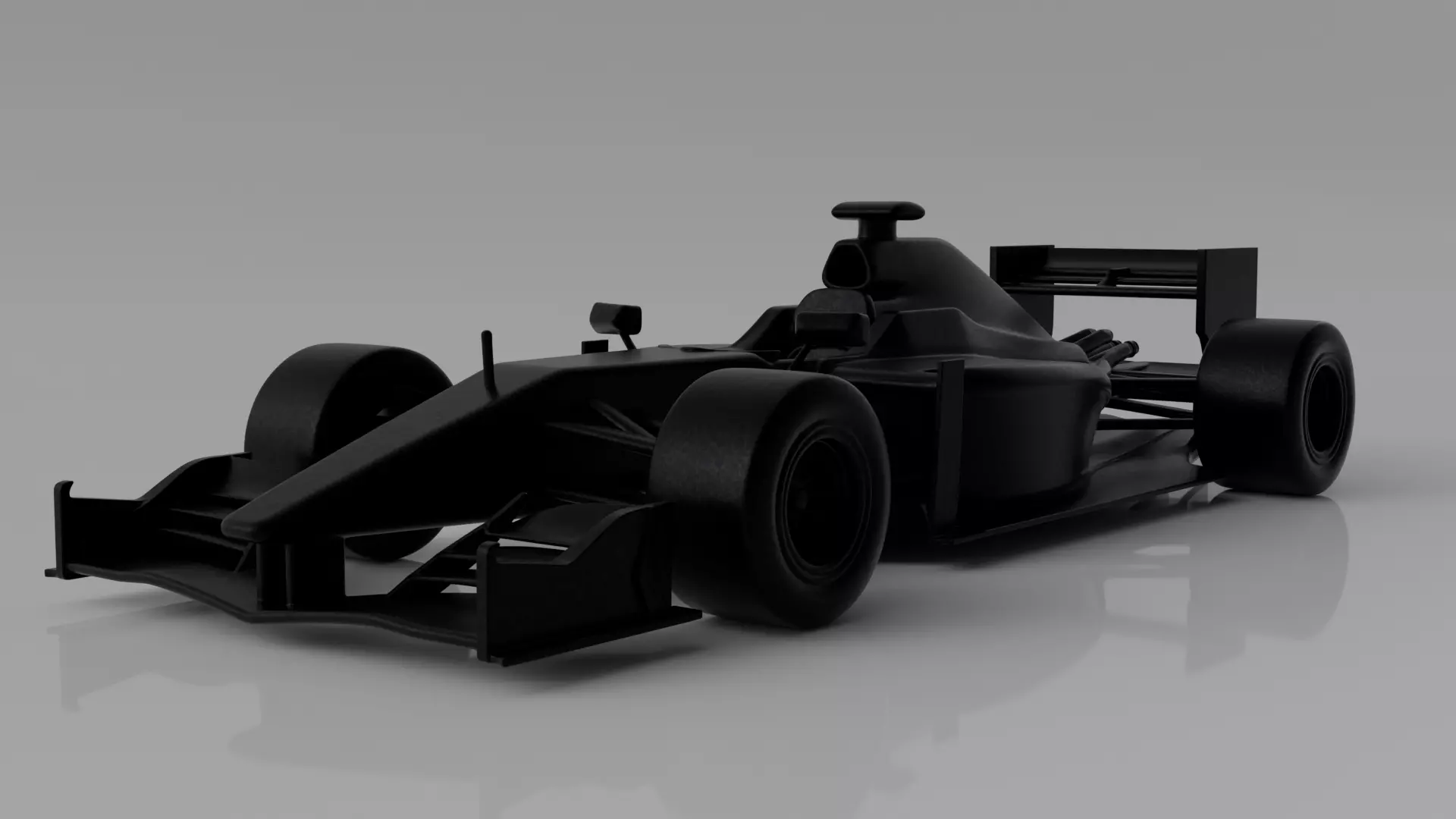 f1 stl car coche de carreras formula 1 Free 3D print model