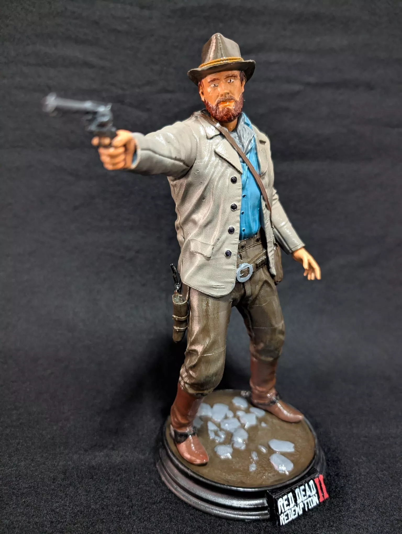 Figura escultura Arthur Morgan Red Dead Redemtion 3D print model