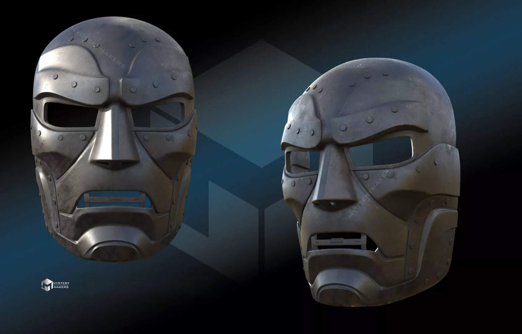 Doomsday dr Doom mask 3D print model