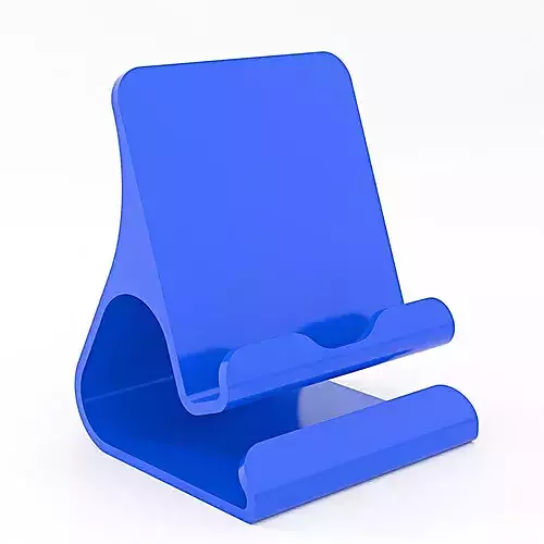 Phone Stand Model 7 Open Frame Cable Clip