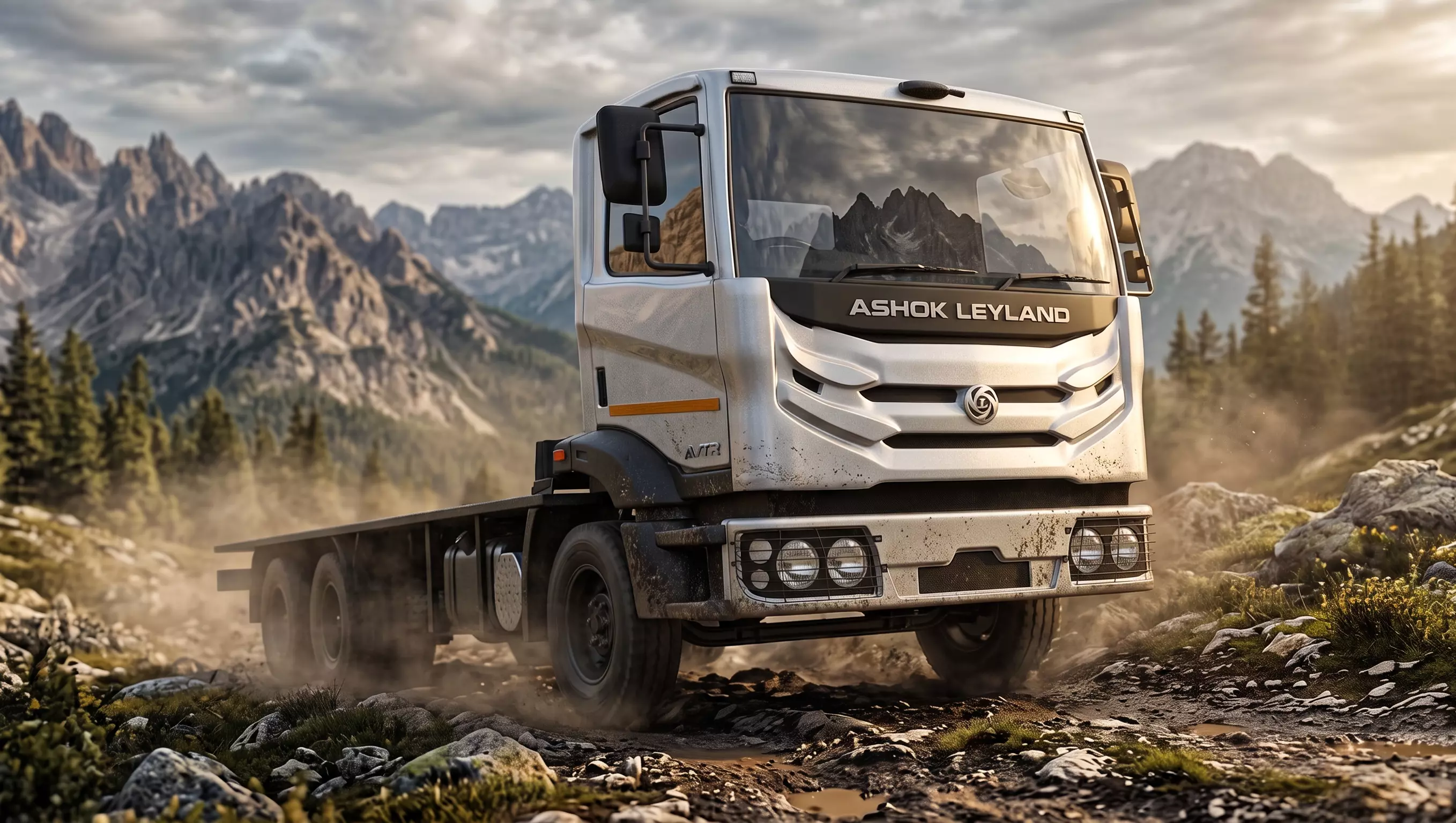 Ashok Leyland Truck 3D model