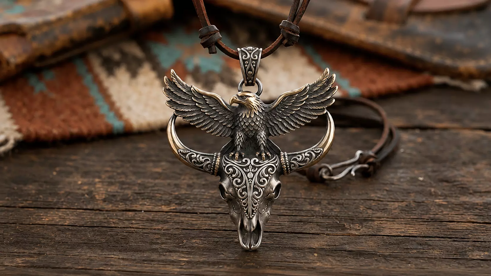 Eagle pendant 03 3D print model