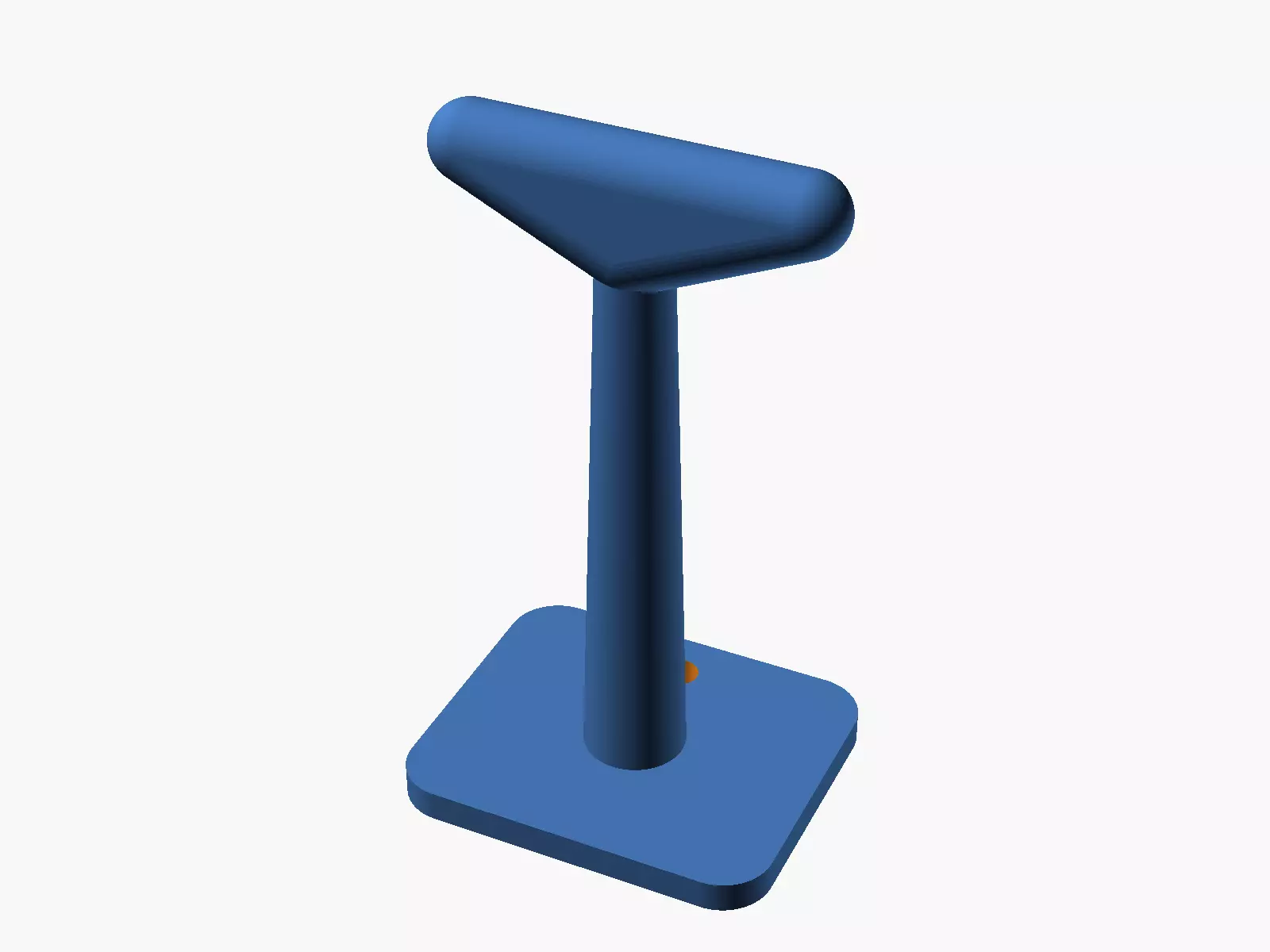 Freestanding Headphone Desk Stand 3D print model
