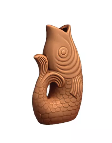 Fish Pen Holder Desk Organizer 3D print model