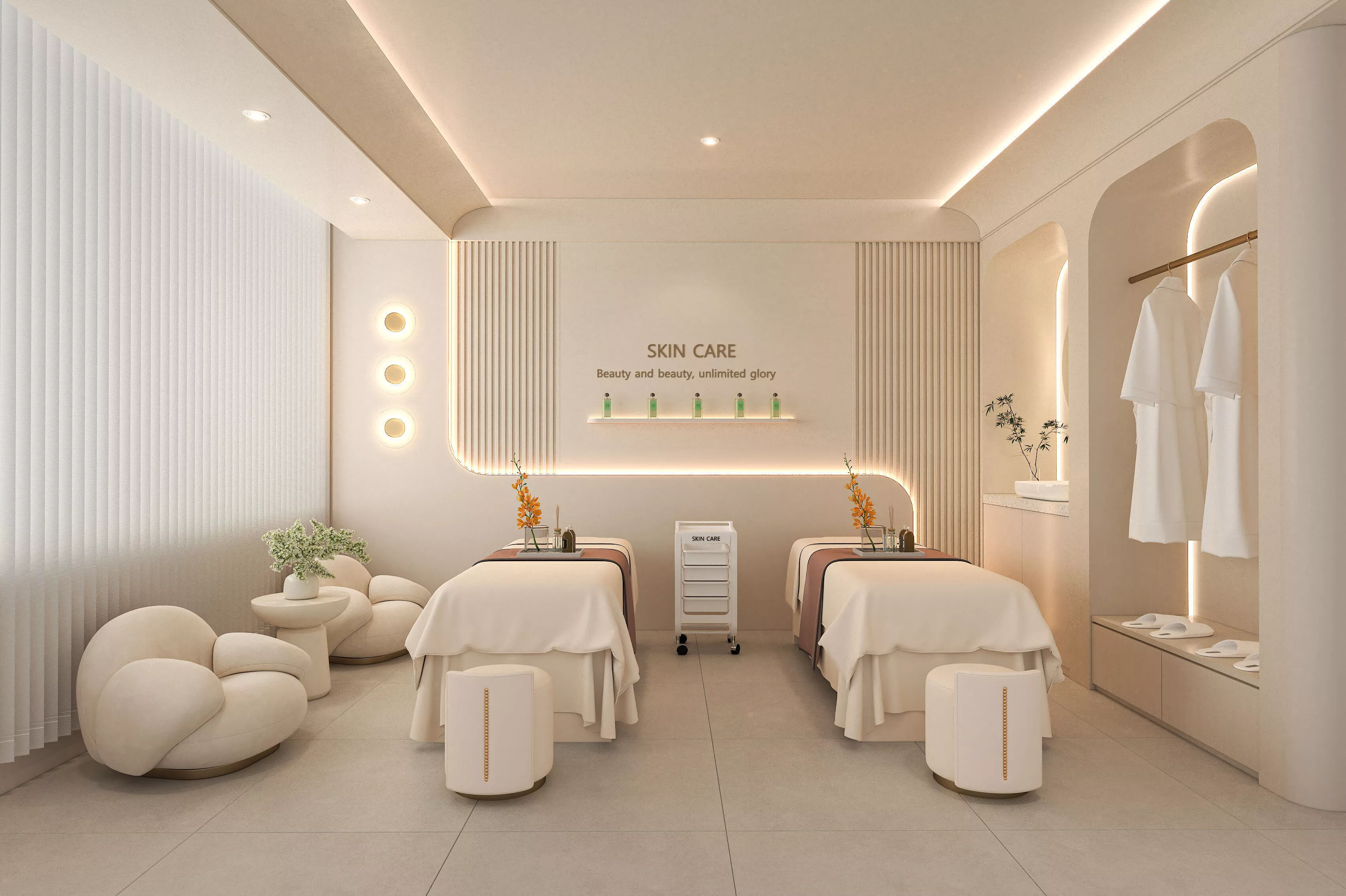 Beauty Salon - Chinese SPA 3D model