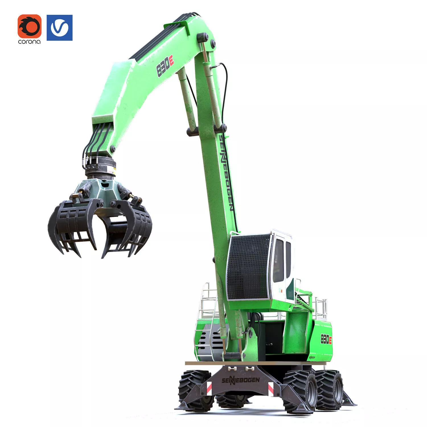 sennebogen830e 3D model