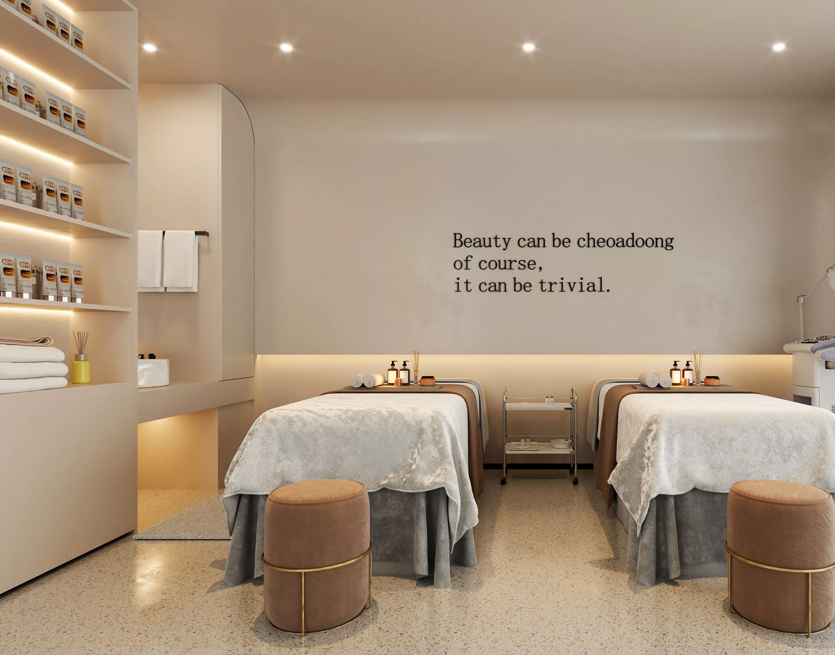 Beauty Salon - Chinese SPA 3D model