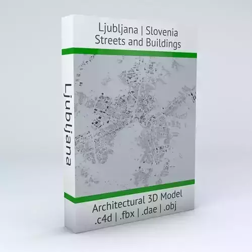 Ljubljana Streets and Buildings