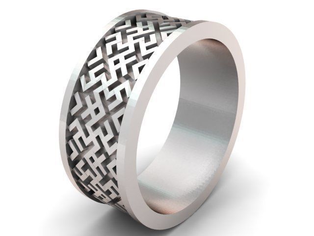 Ring R0105 3D print model_1