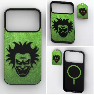 Mystic Shadow MagSafe Case 3D Files 3D print model