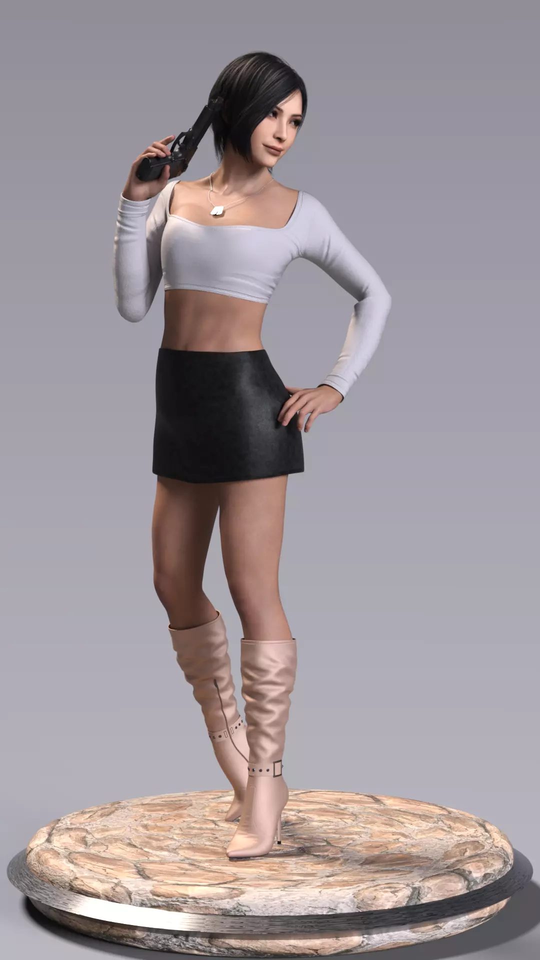Ada Wong The Crimson Shadow Urban Infiltration Edition 3D print model